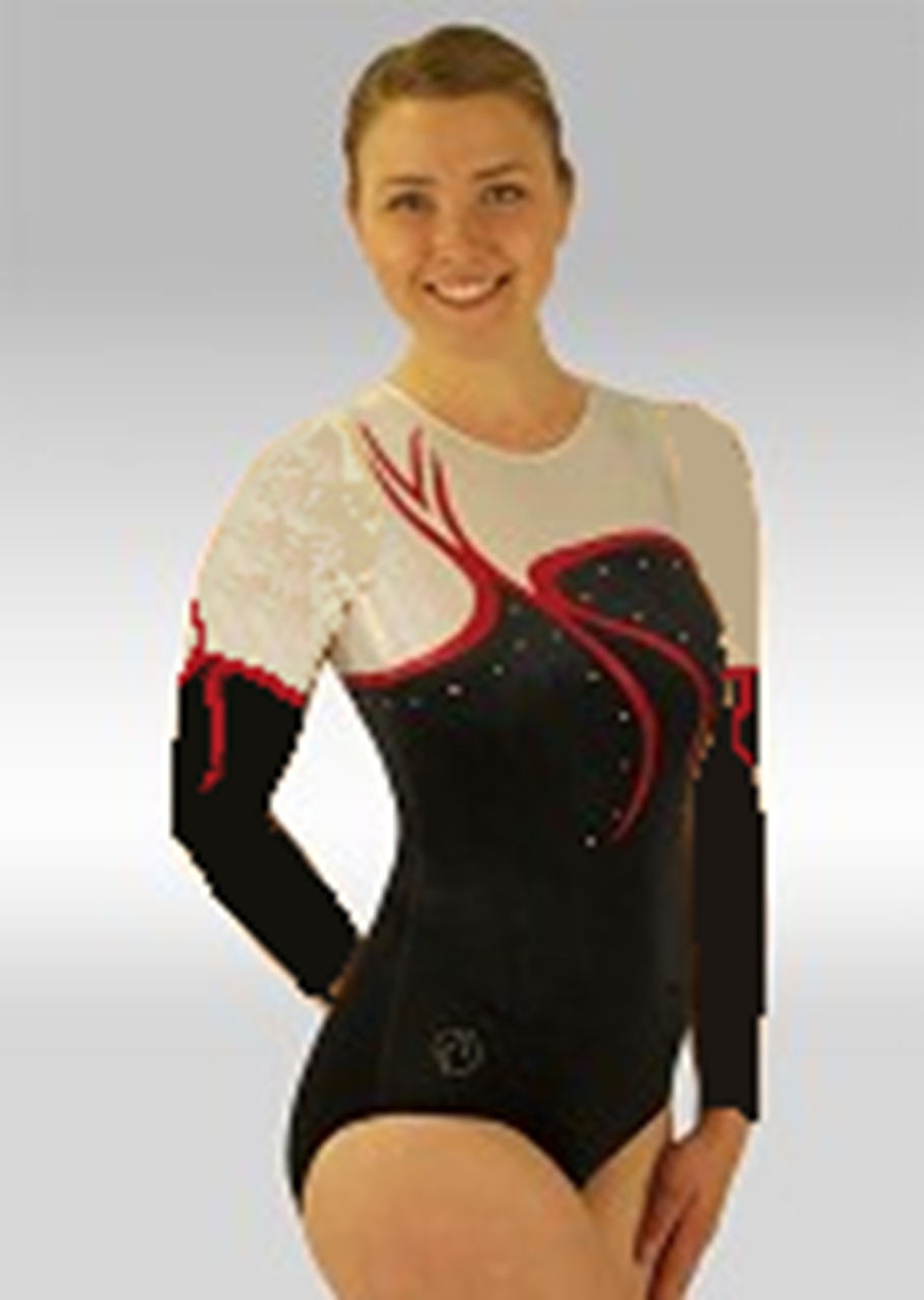 Turnpakje Vr-9373 zwart / zilver