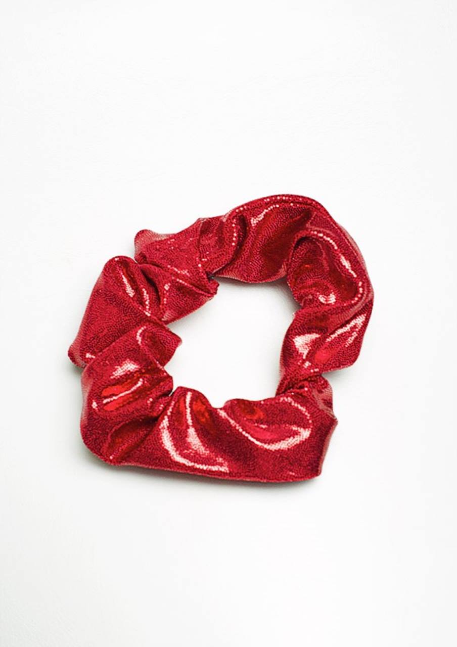 Schrunchie red wetlook