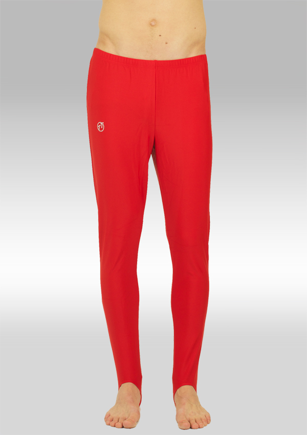 Spanbroek rood lycra B67