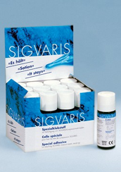 Special adhesive gymnastic