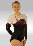 Turnpakje Vr-9373 zwart / zilver