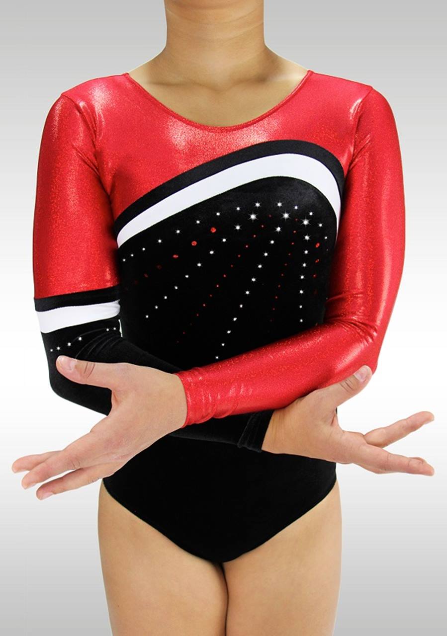 Leotard K785 black / red