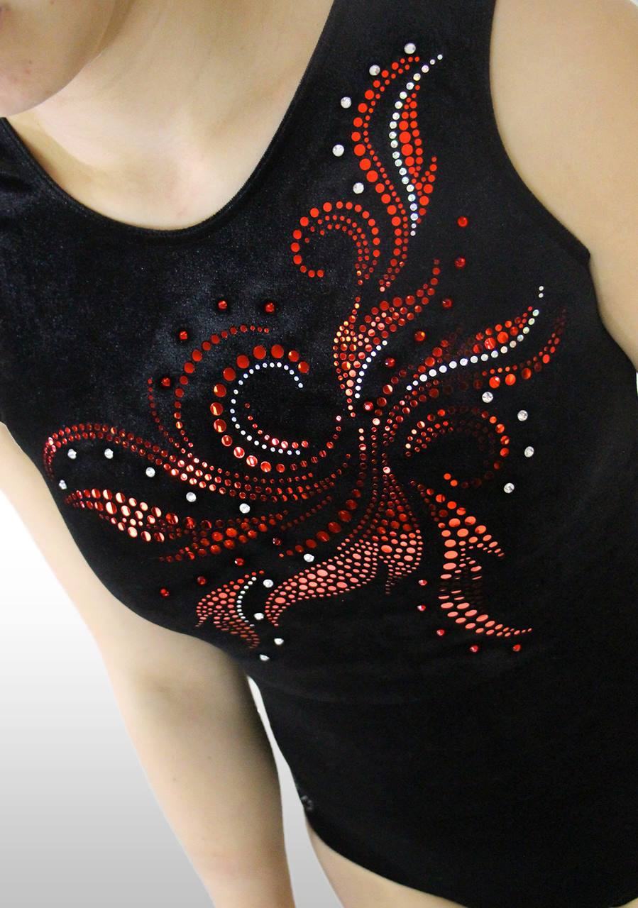 Leotard K904 black / red