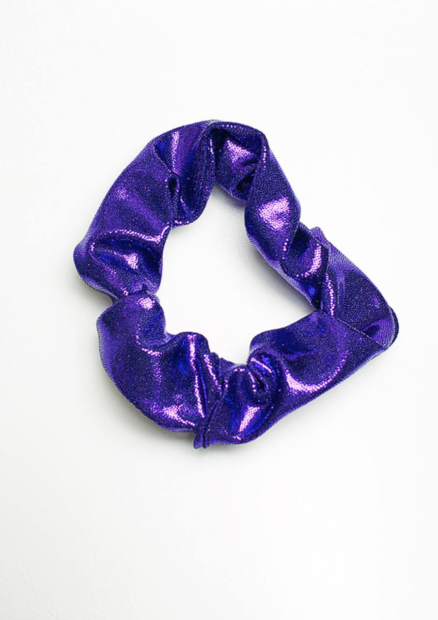 Schrunchie purple wetlook